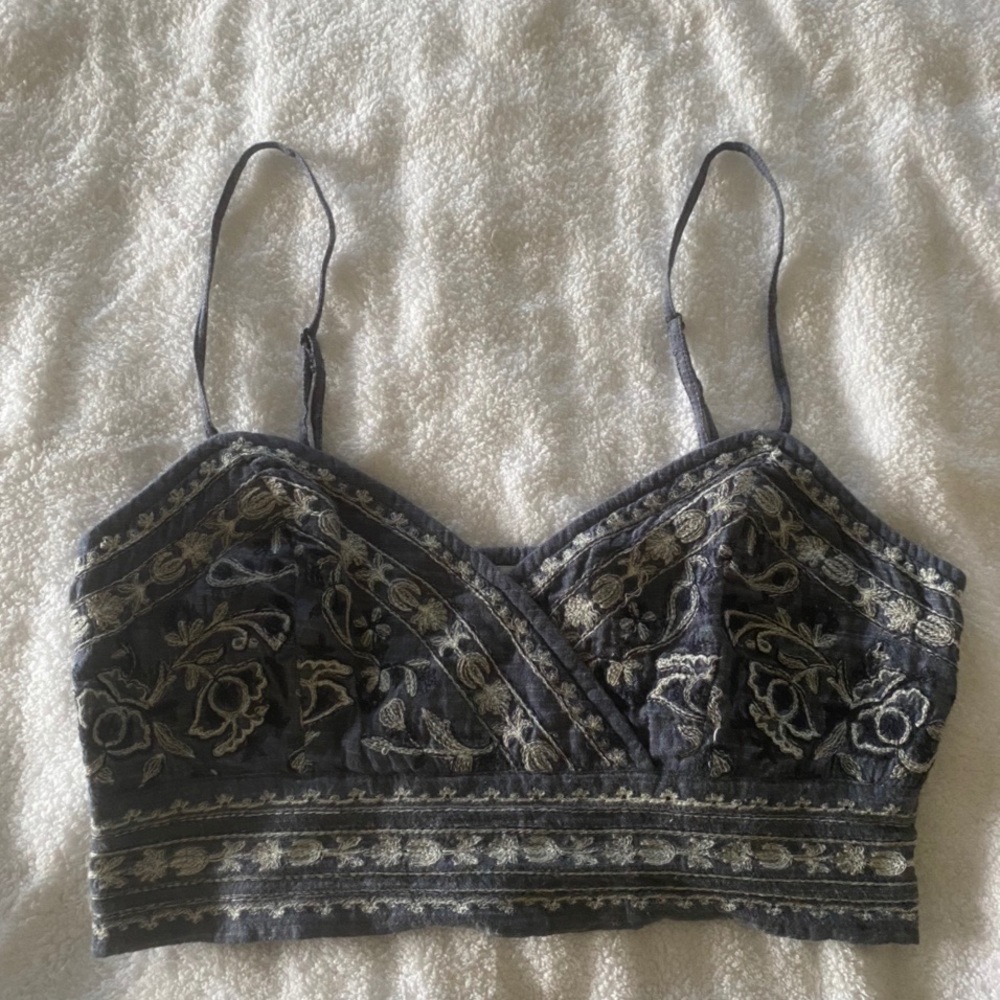 Boho crop top